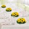 Sunflower Artificial Flowers Ball - 2 Pcs Fake Sunflower Flowers Centerpieces Decoration for Home, Party, Event, DIY Decor